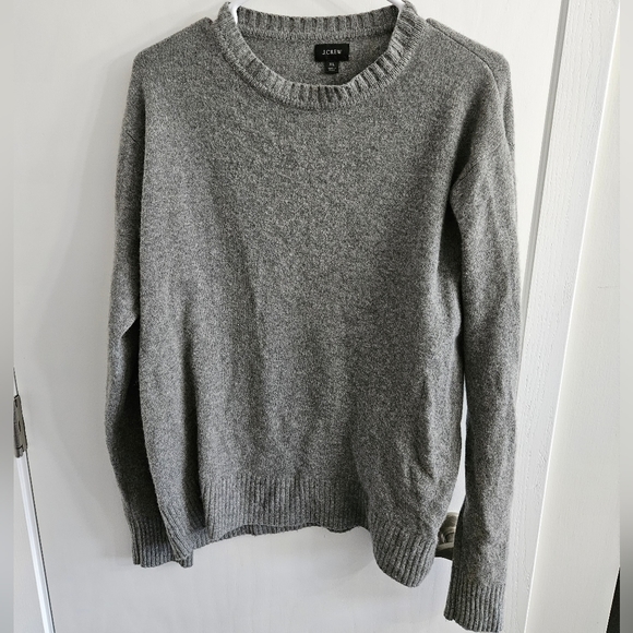 J. Crew Other - J Crew Mens Size XL Merino Wool Blend Crewneck Sweater Heather Grey